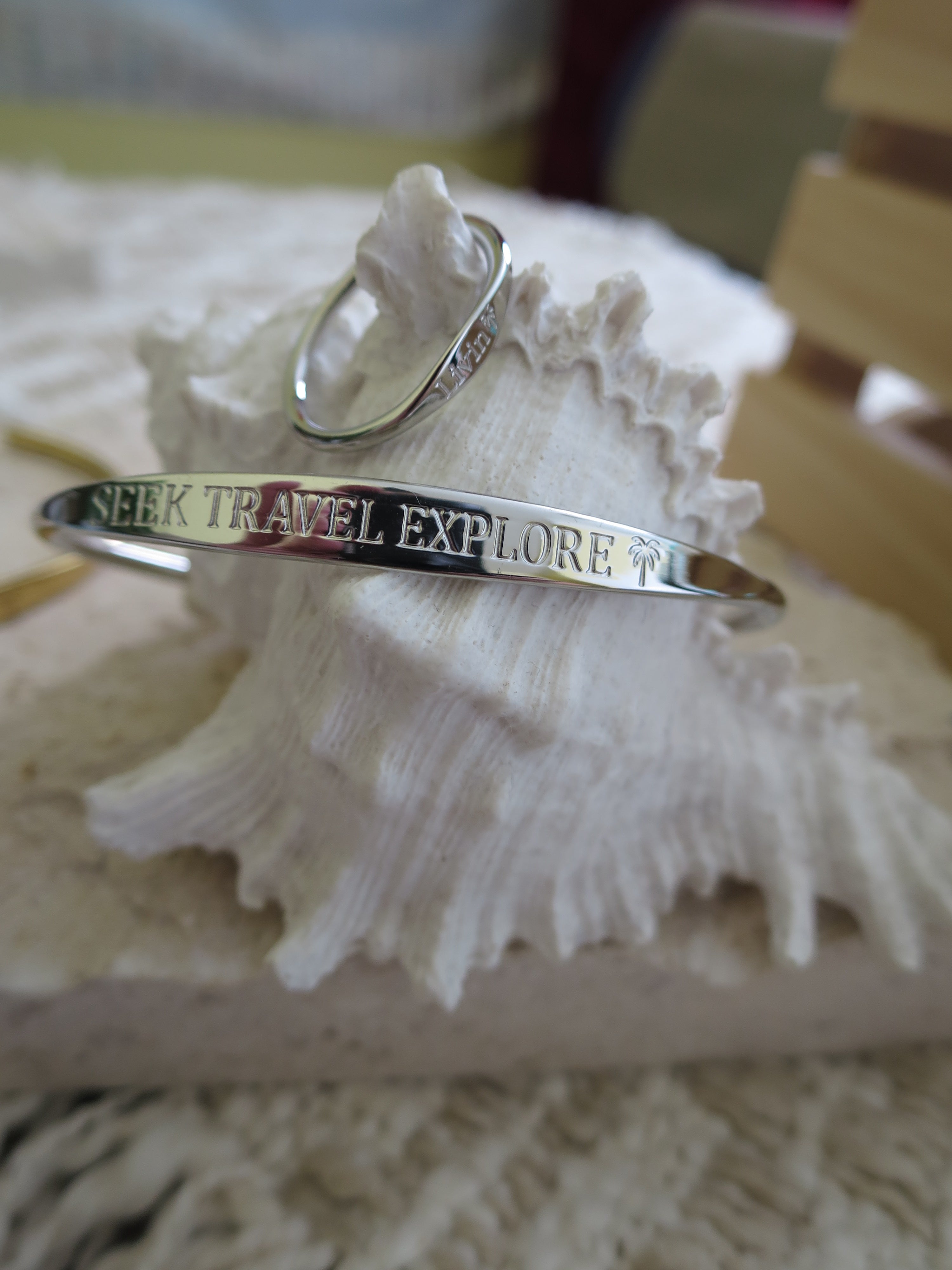 Livin' Not Dreamin' Waterproof Bracelet