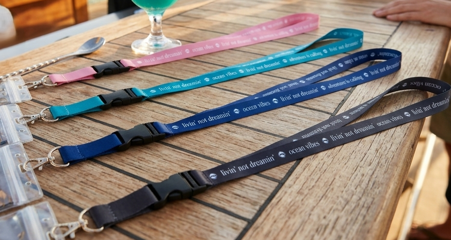 Livin' Not Dreamin' Cruise Lanyards