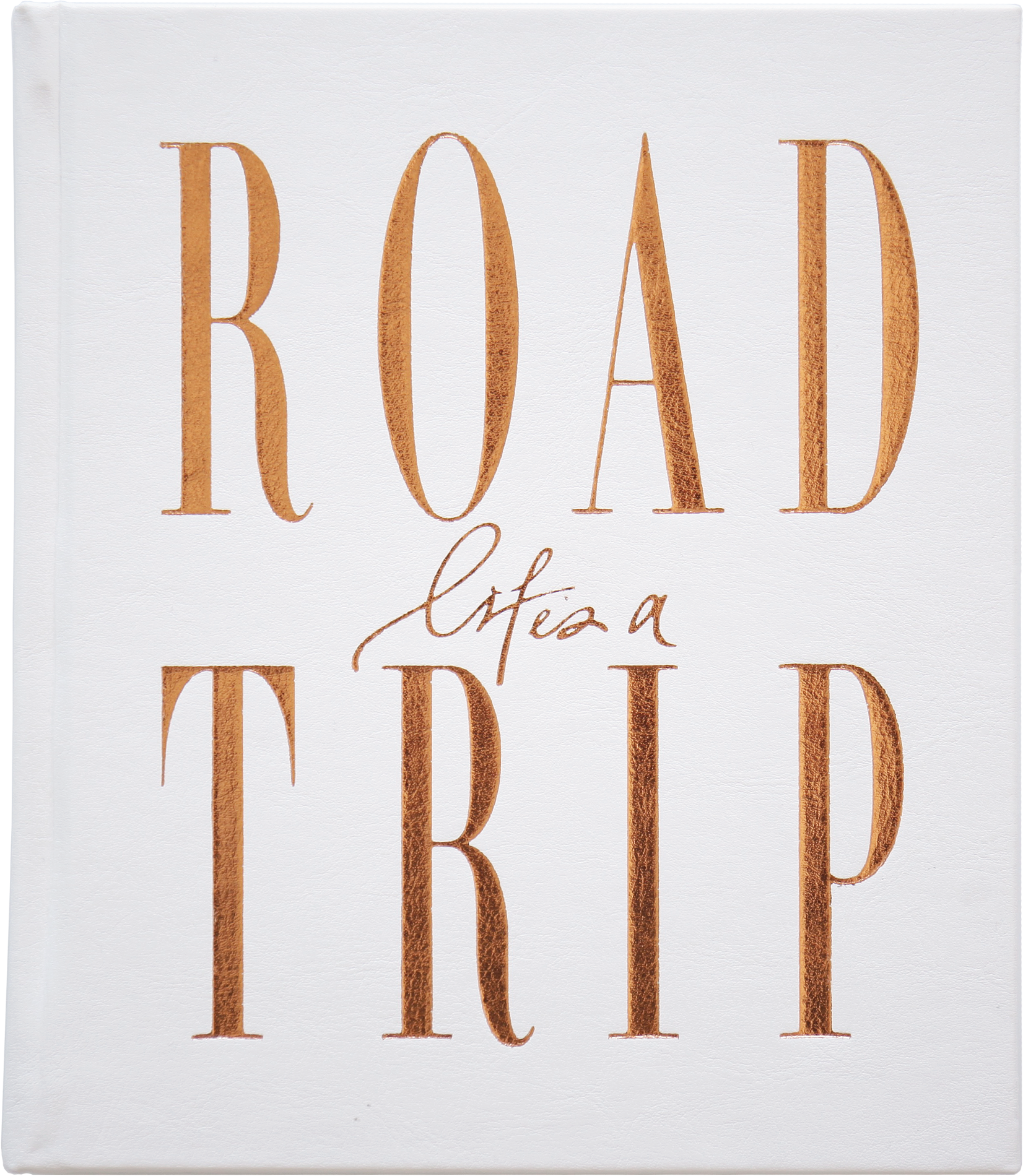 Life’s a Road Trip Journal: White Luxe by Axel & Ash