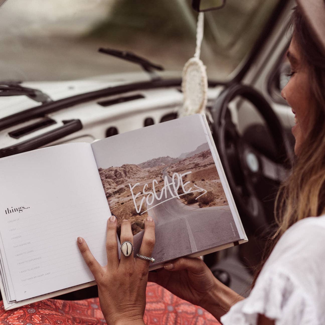 Life’s a Road Trip Journal: Tan by Axel & Ash